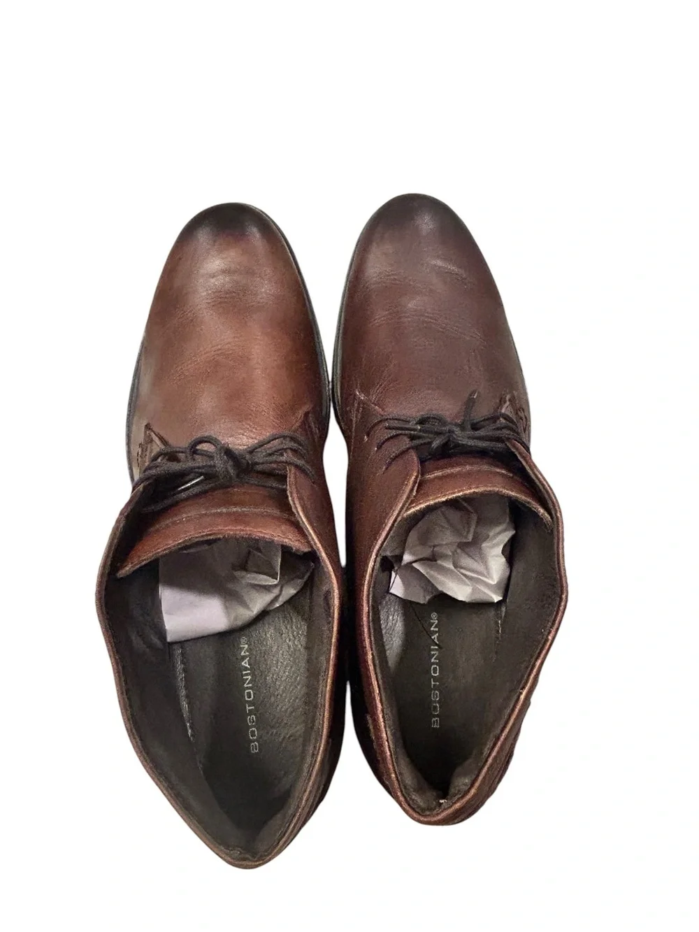 Bostonian Mid Lace Up Cukka Leather Boots Men’s 11 Casual Business‎ Men’s